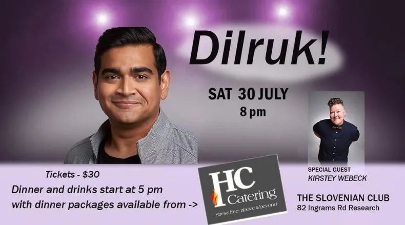 Dilruk Jayasinha Live at the Slovenian Club Melbourne
