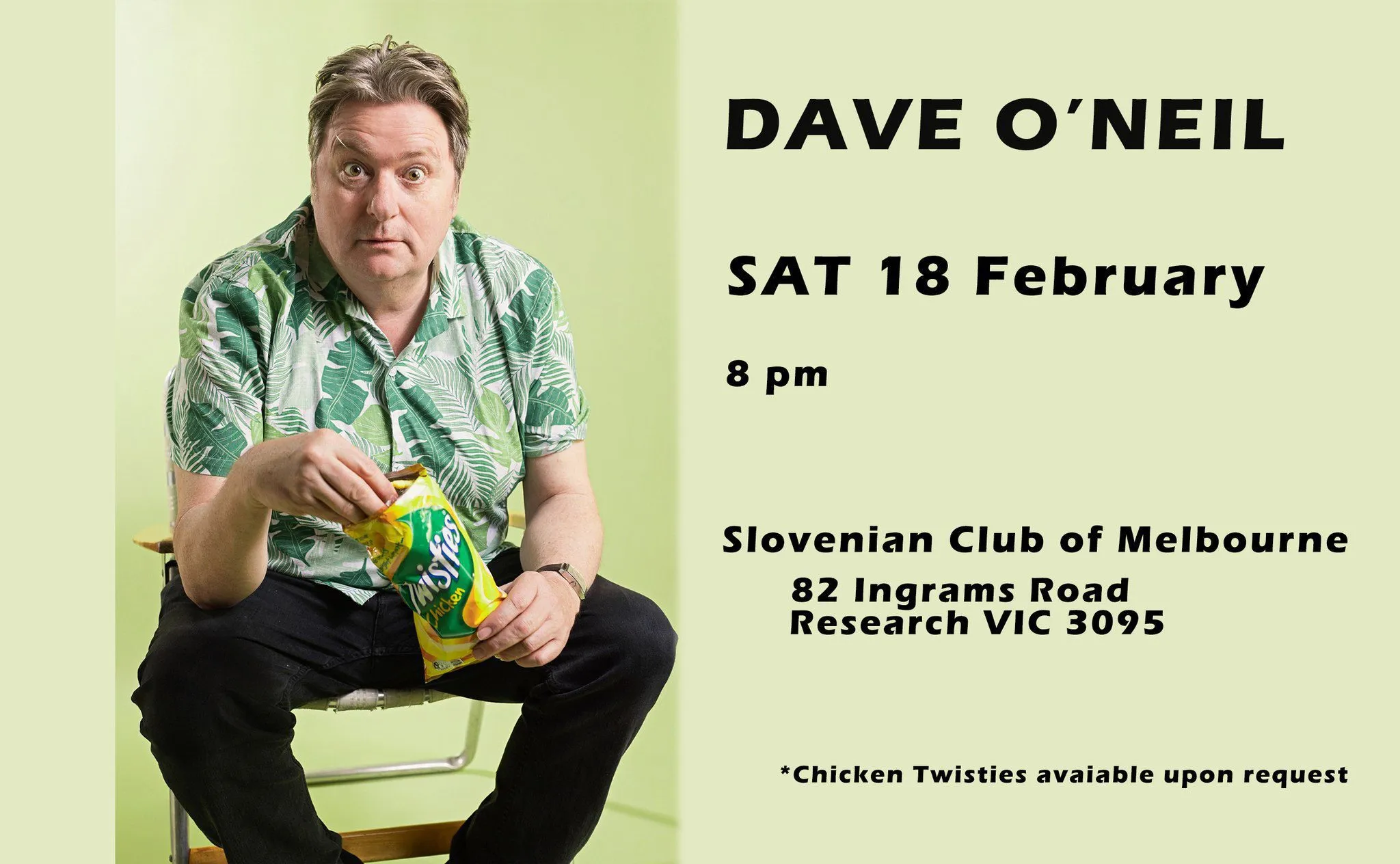 Dave O’Neil Comedy Night