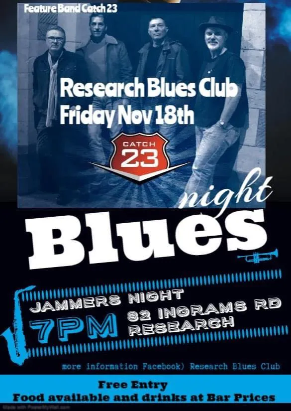 Research Blues Club at the Slovenian Club