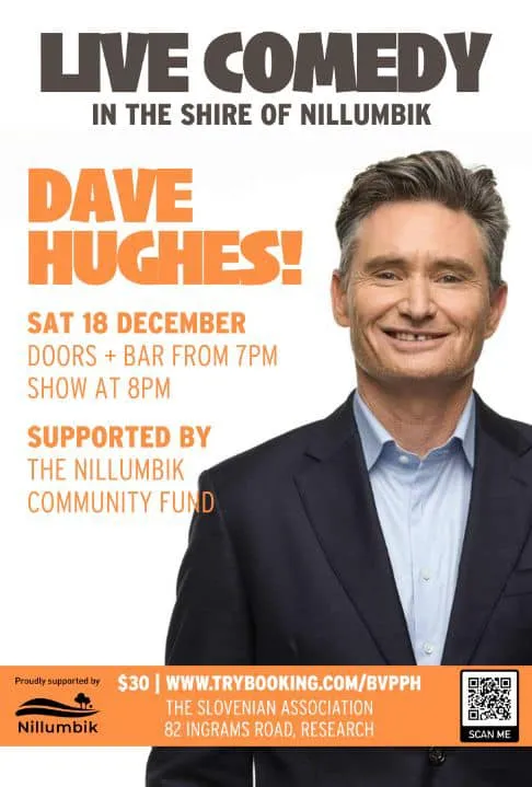 Live Comedy – Dave Hughes